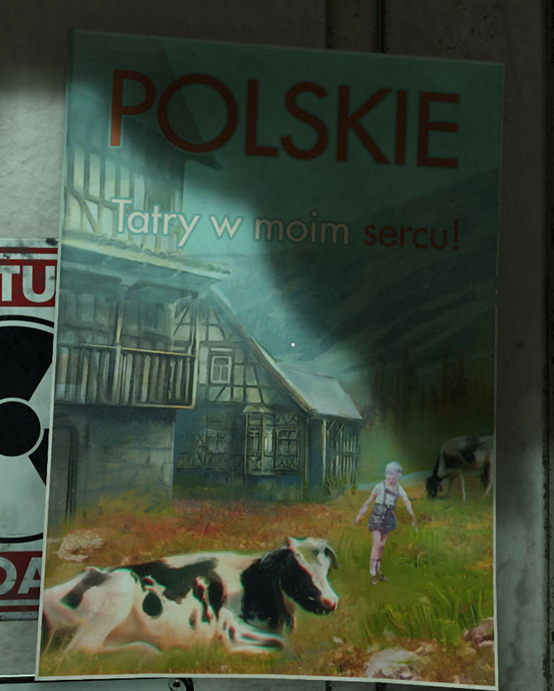 Another resistance poster, reminiscing about better times for Poland.